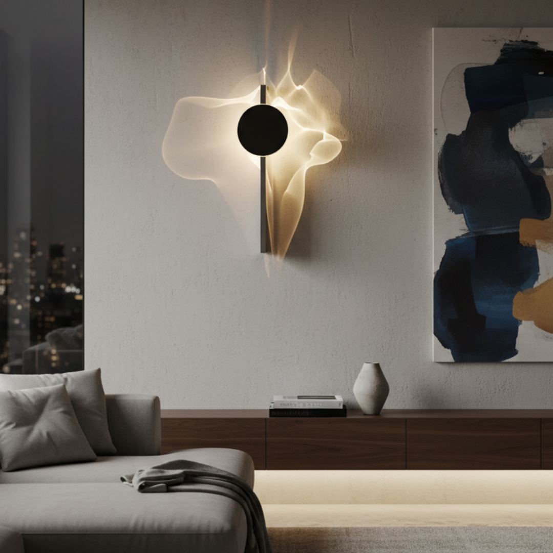 Stainless steel wall light for bedroom – Célestiel 5.0 (1 review)