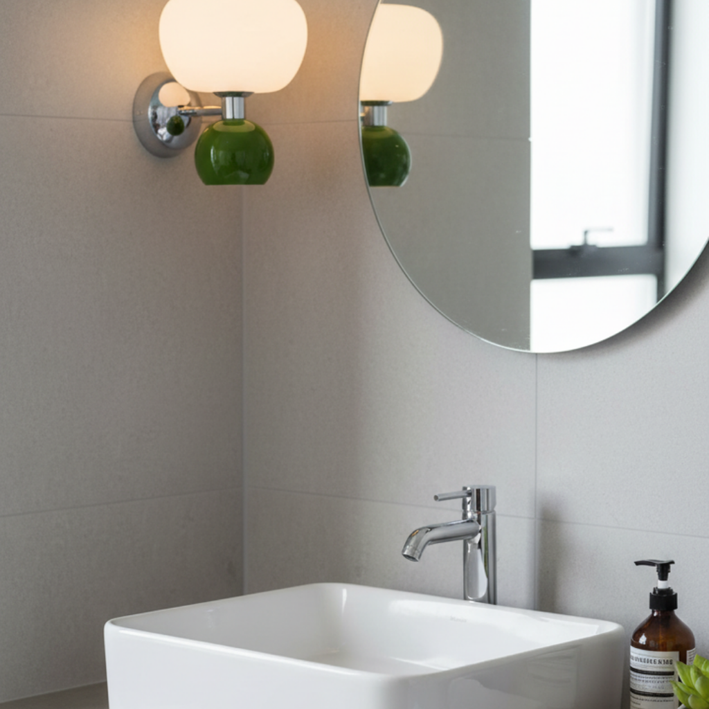 Contemporary Chrome Wall Light Douceur – Astra