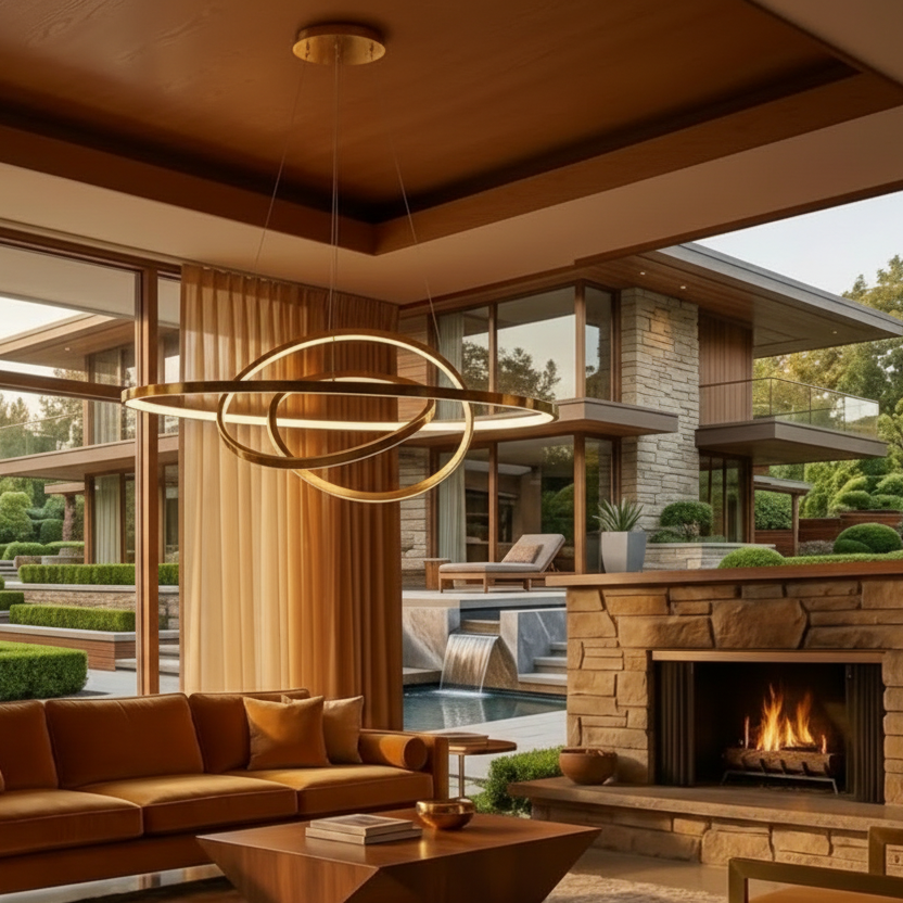 High-end pendant lamp timeless and elegant style-Aurel