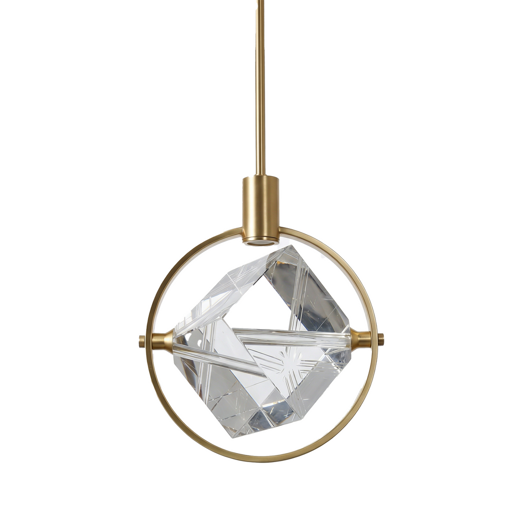 Contemporary style fluid shape pendant light-Cylo