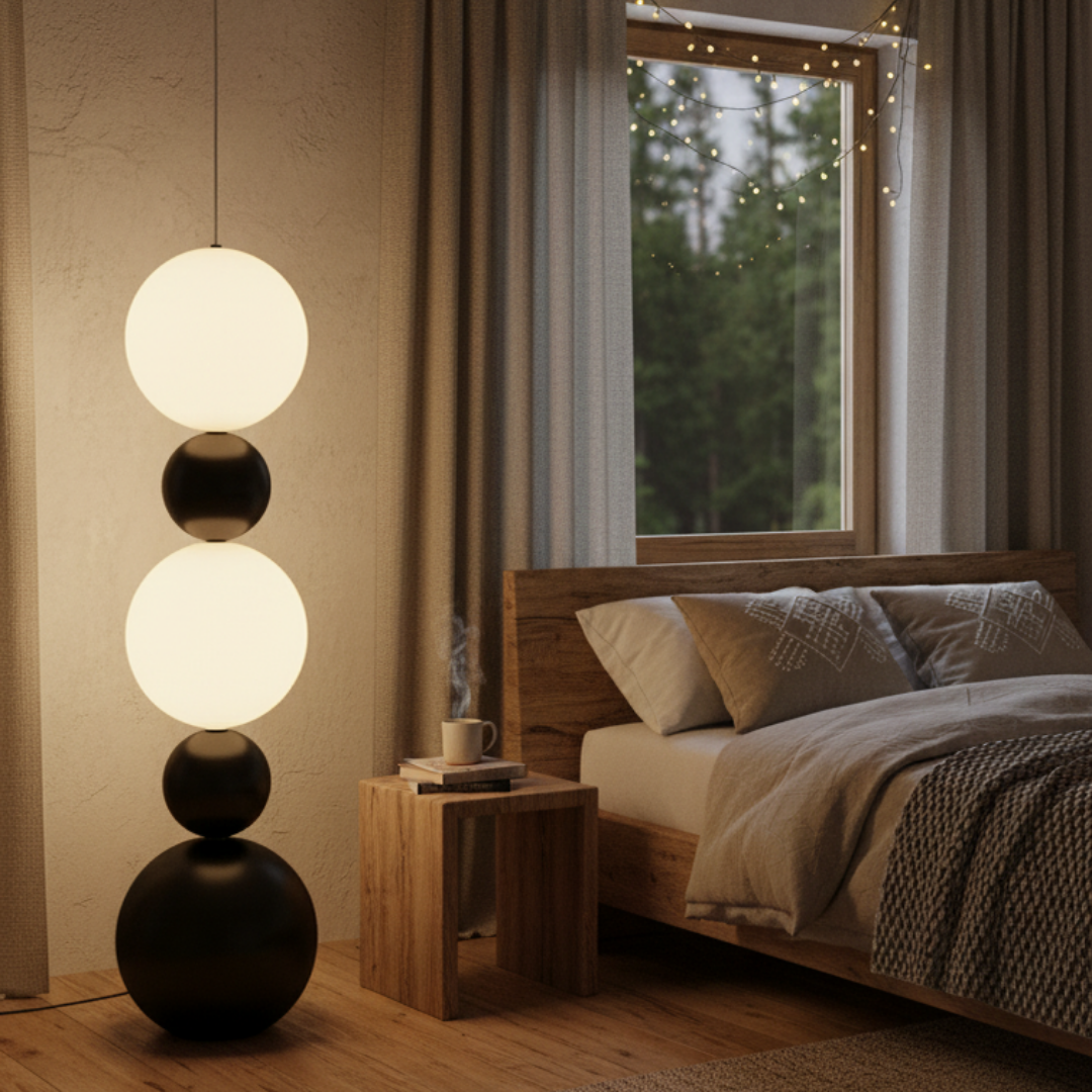 Italian design iron floor lamp for living room – Armone