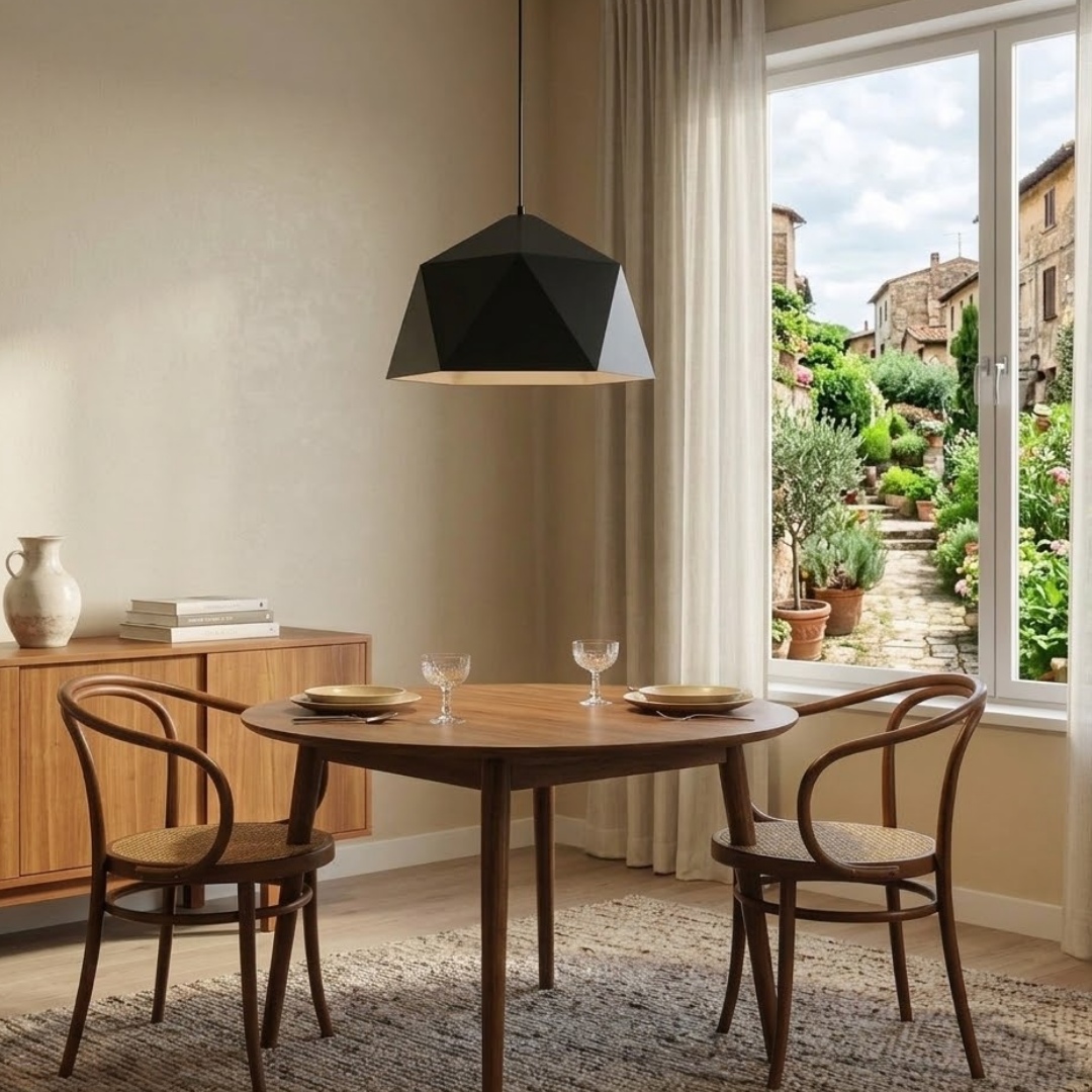 Loft type hanging lamp with bright and colorful lampshades-Pop
