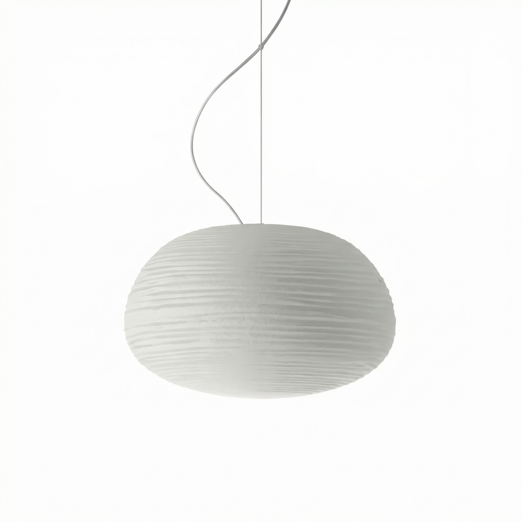 Indoor led pendant light opaline glass soothing atmosphere-Cocoon