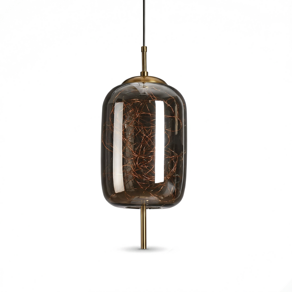 Starry design pendant light noble materials fine ambiance-Calista