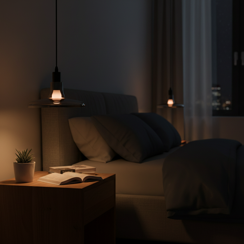 Raplus – Pendant Light Glass Metal LED Modern Design