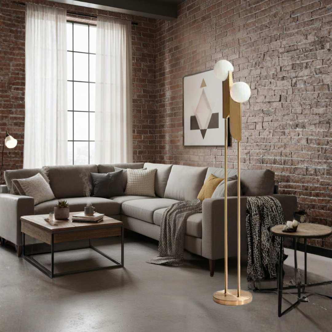 Glass Floor Lamp Modern Elegance Luxury Ambiance – Reveria