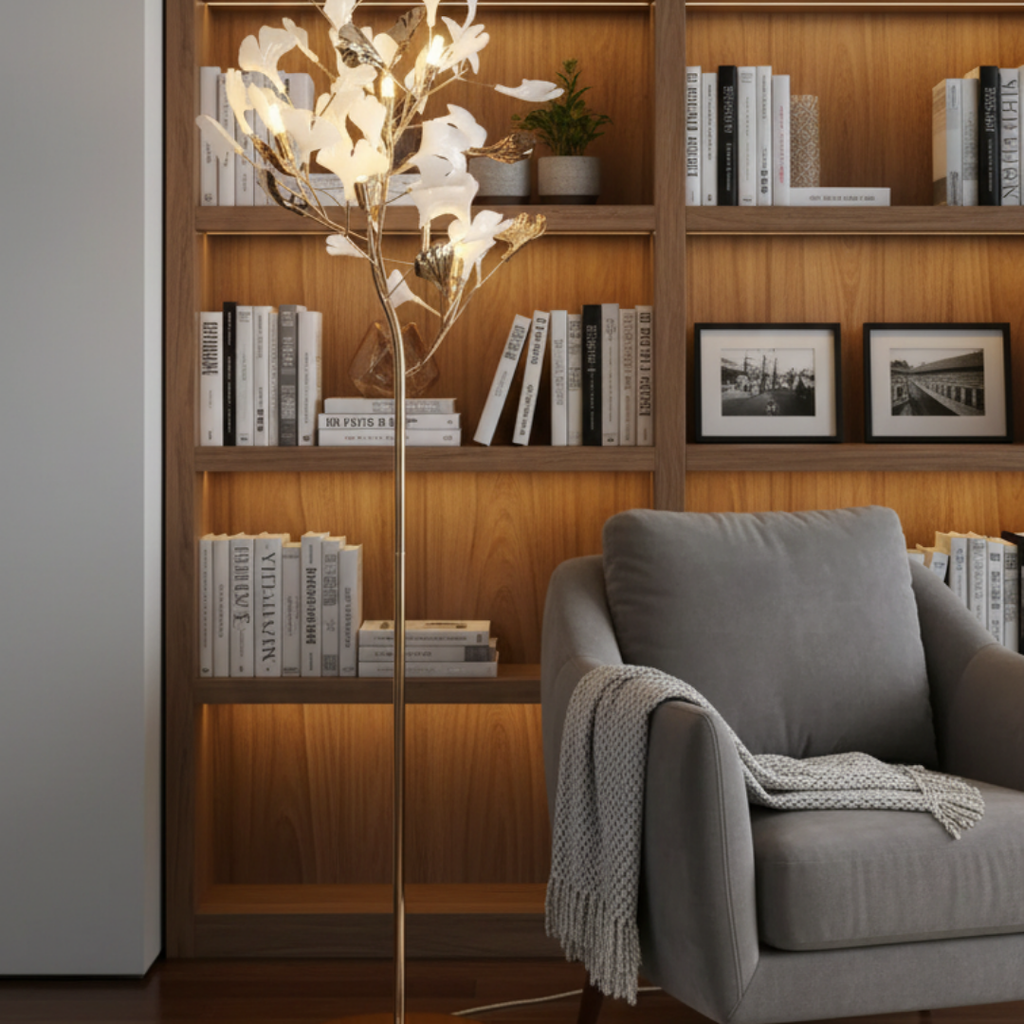 Design Floor Lamp Tree Shape Illuminated Prestige Ambiance – Fantasme