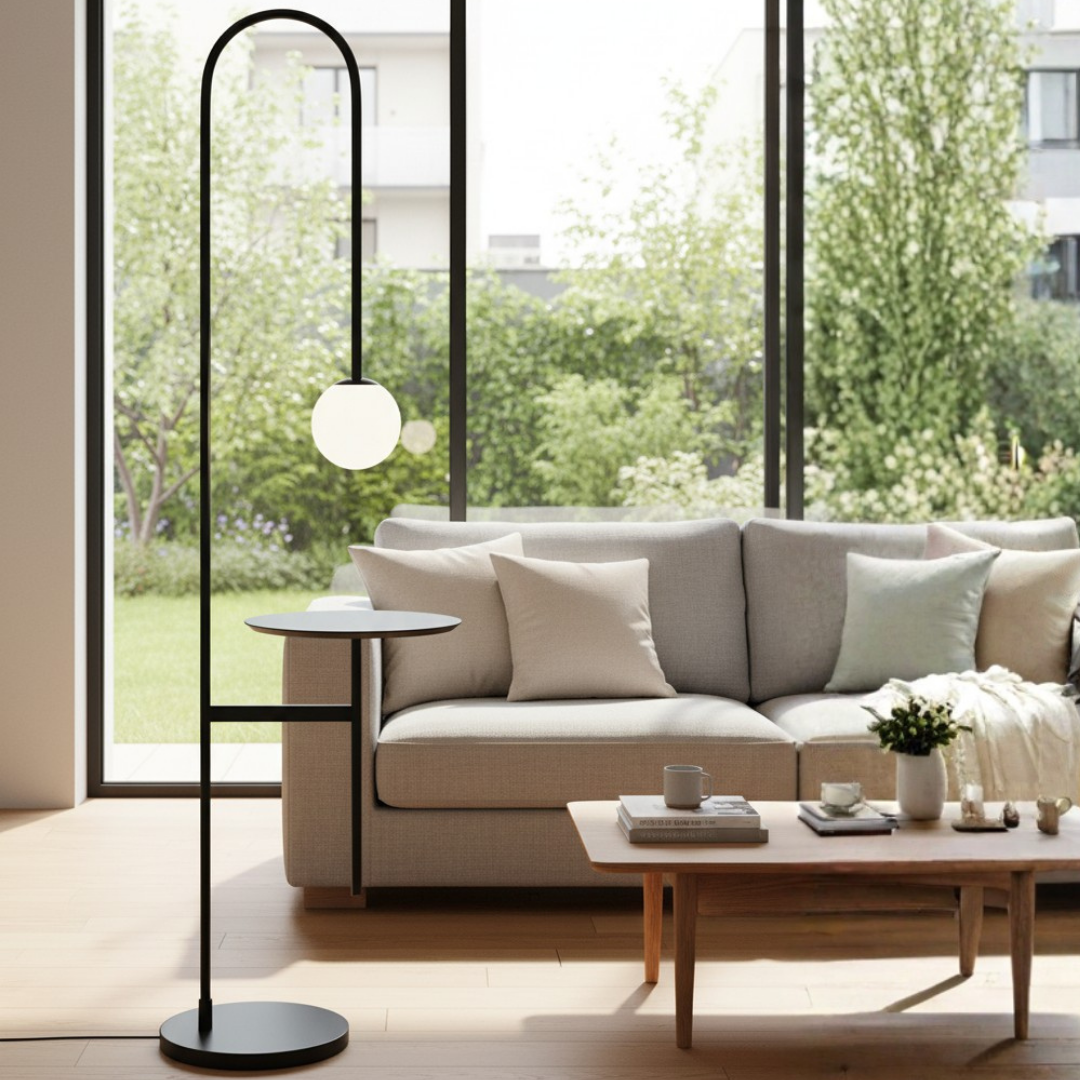 Indoor Floor Lamp Slender Line Nordic Chic Style – Monara