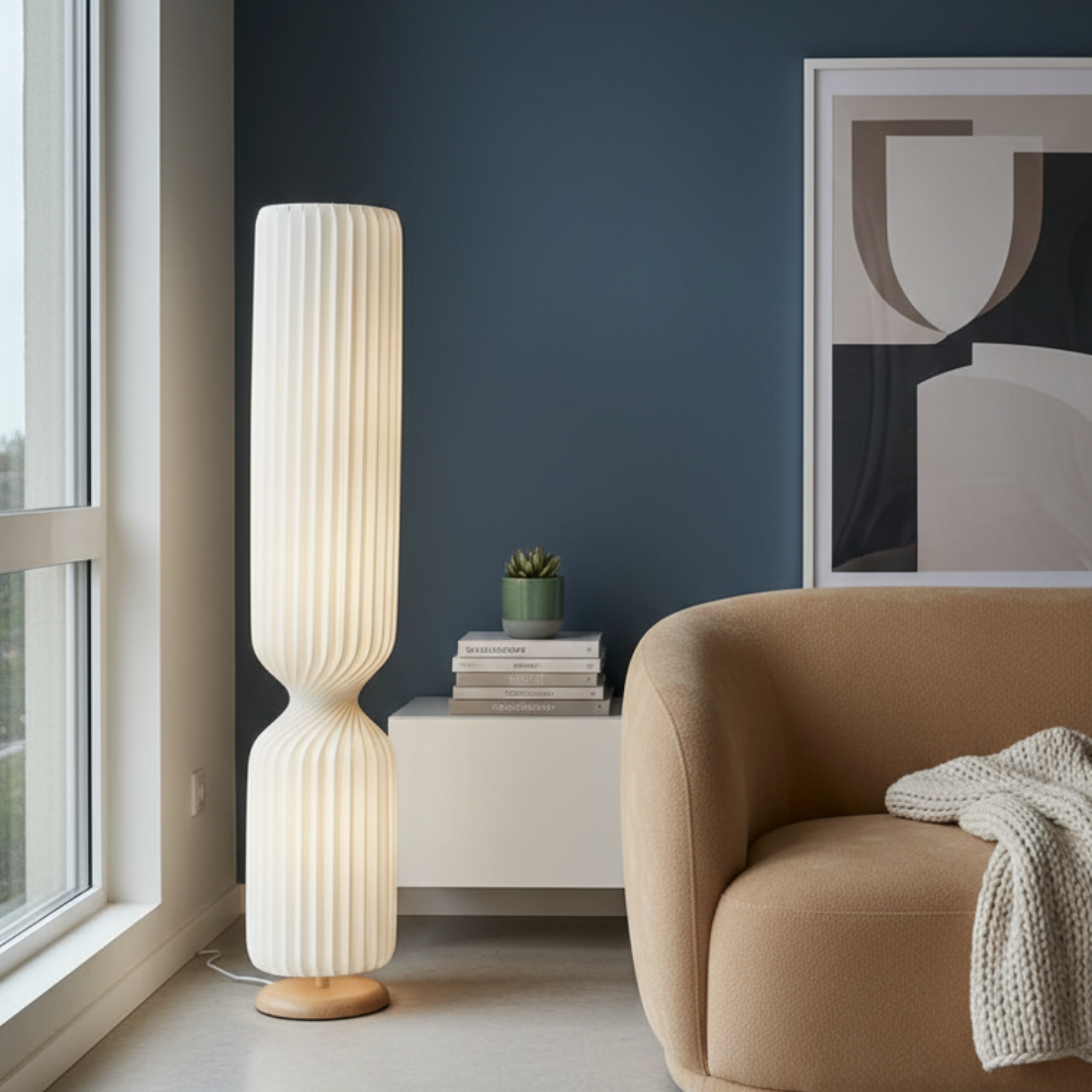 Soft Modern Floor Lamp & Slender – Erida