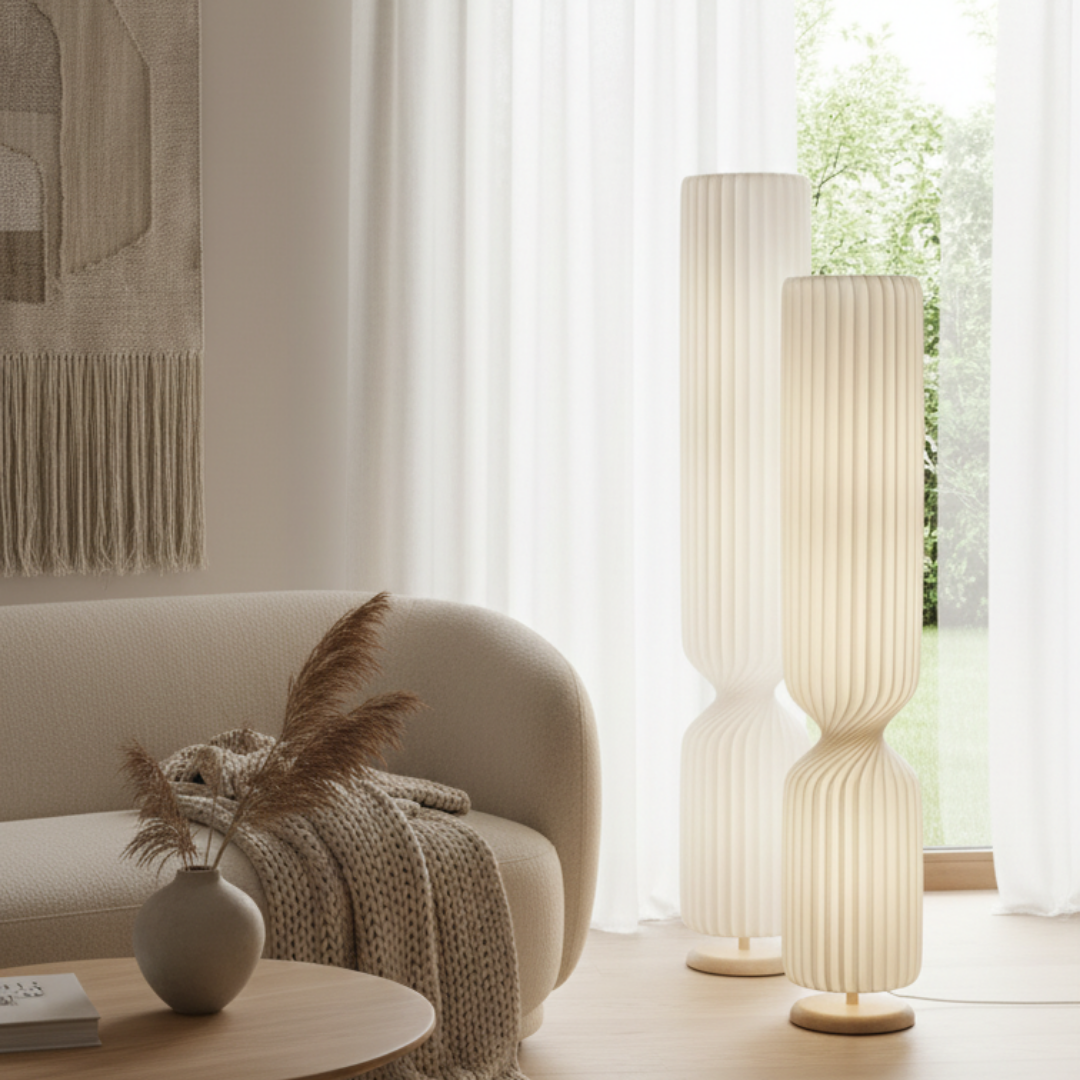 Soft Modern Floor Lamp & Slender – Erida