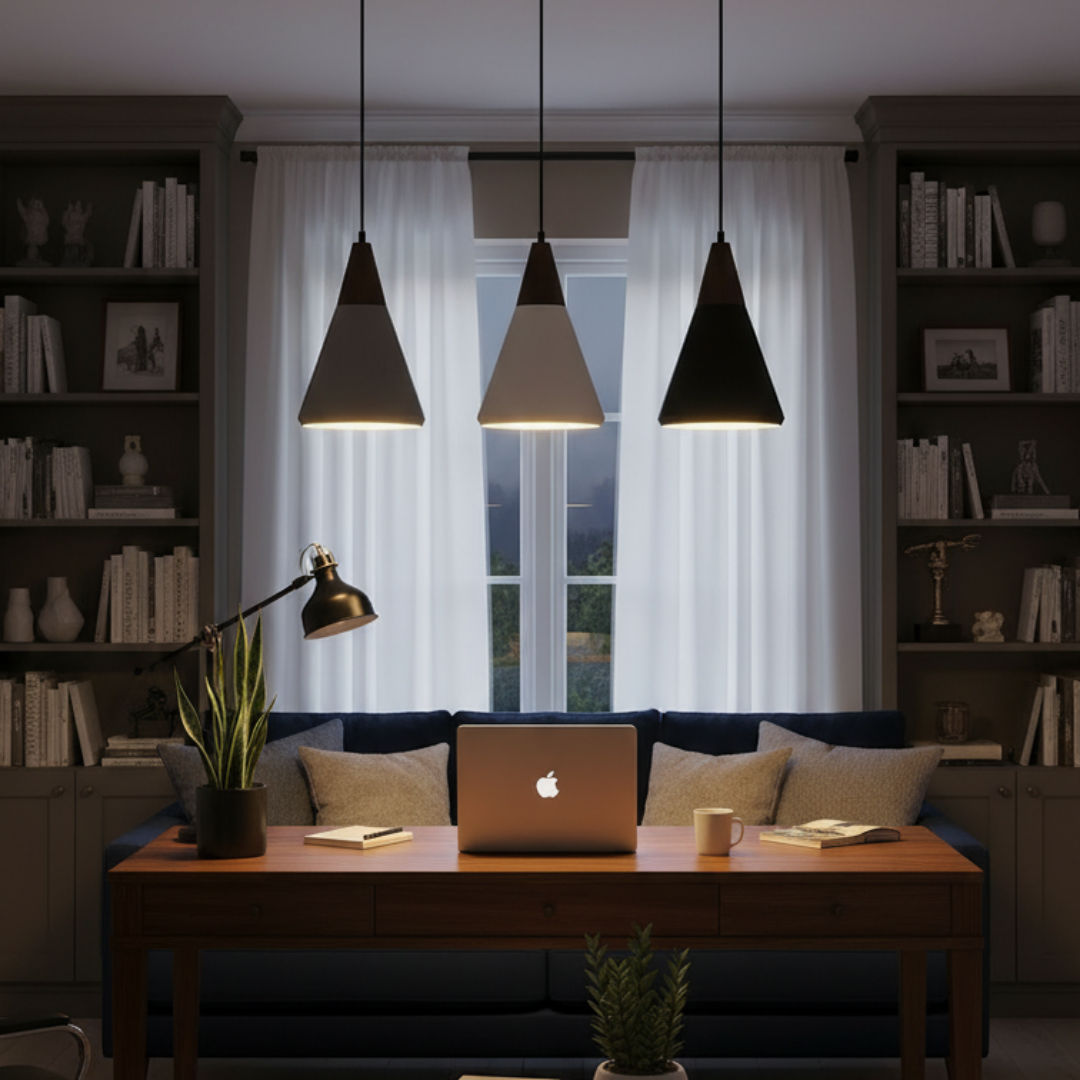 Scandinavian style interior pendant lamp sustainable elegance-Goccia