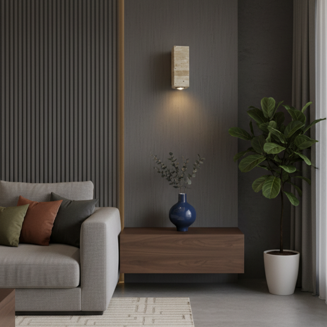Trendy Marble Wall Sconce & Durable Aluminum – Rayelle