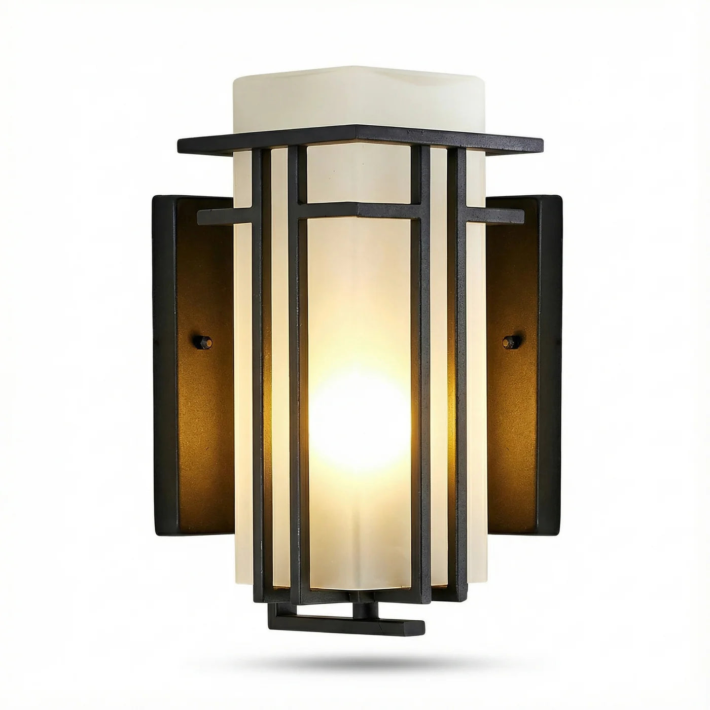 Vintage iron outdoor wall light – Feriona