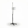 Spanish design floor lamp in metal and fabric – Zelari