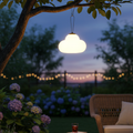 Metal and acrylic led pendant light for garden-Metacryl