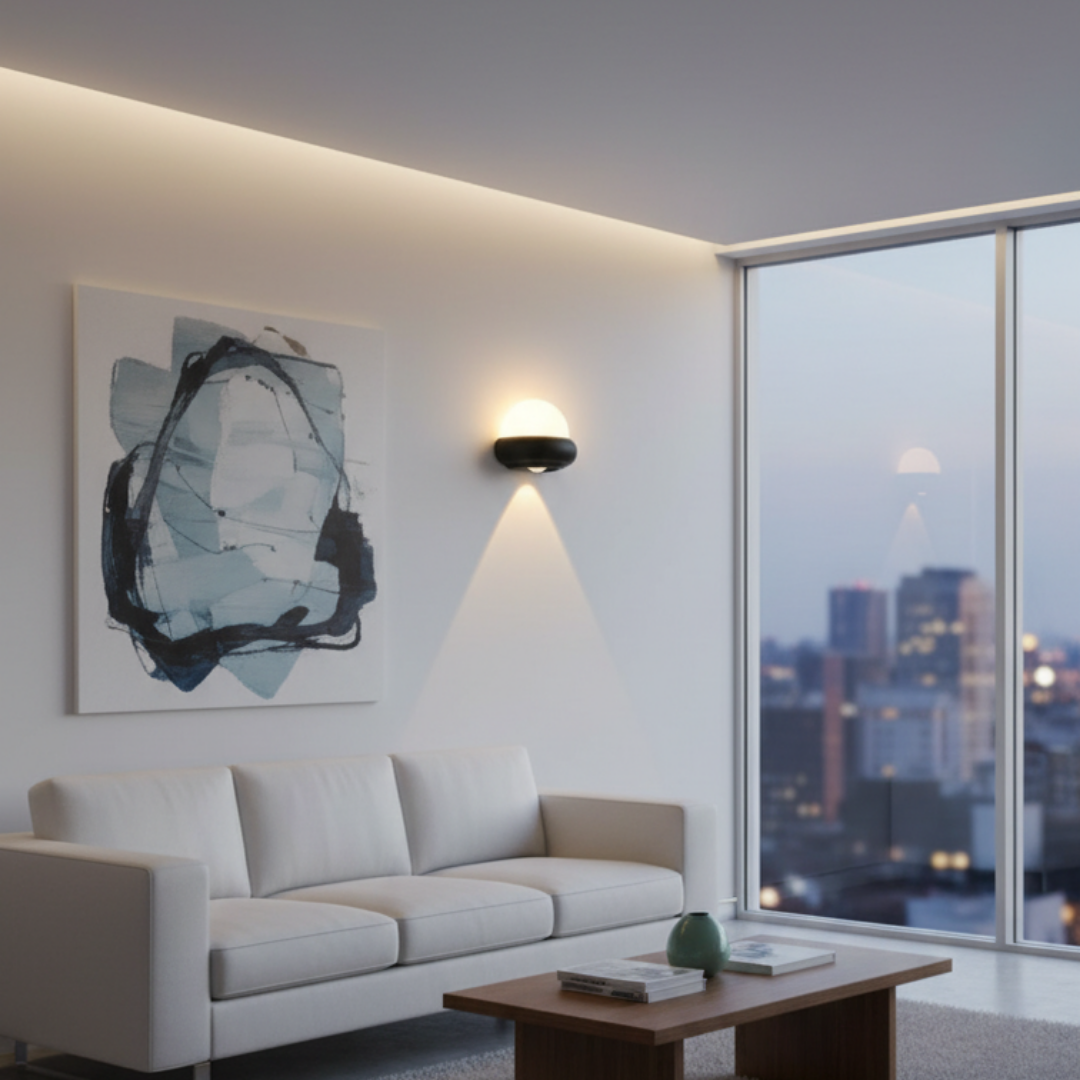 Elegant LED Outdoor Wall Light – Exinara