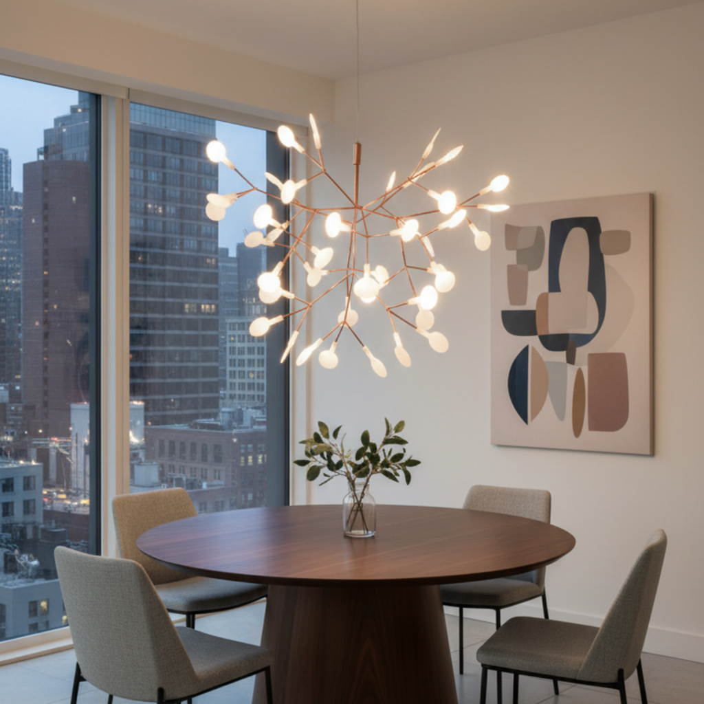 Suspension design nordic branch sculptural radiance-Firefly