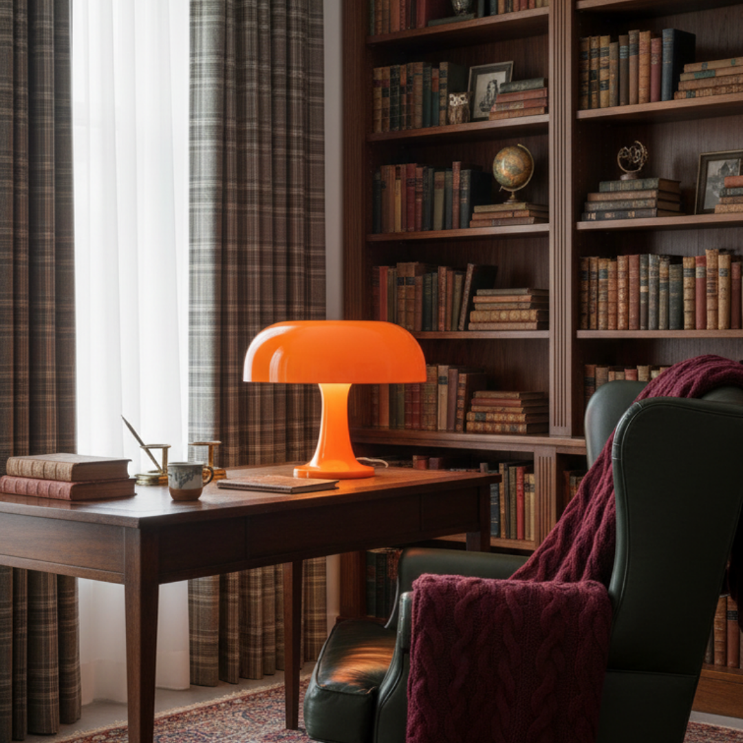 Mushroom Shape Design Table Lamp Modern Ambiance – Fungo