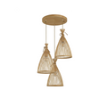 Zenobo – Indoor Conical Bamboo Pendant Light