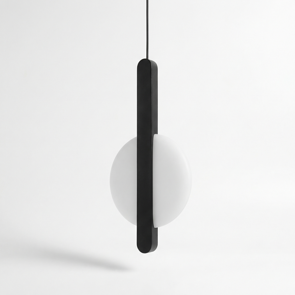 Black Shine – Modern Pendant Light Black Finish Elegant Ambiance