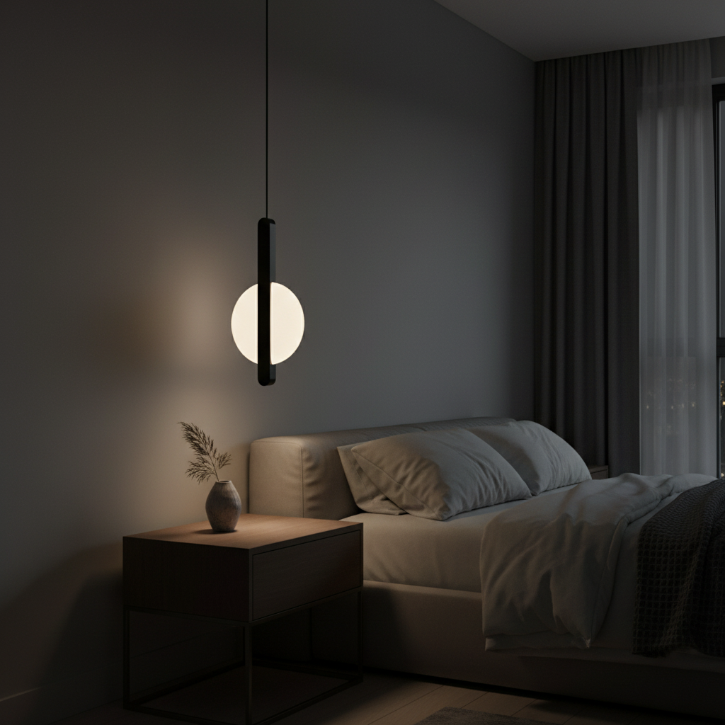Black Shine – Modern Pendant Light Black Finish Elegant Ambiance