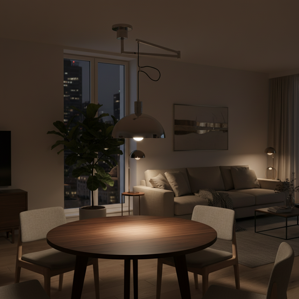 Nordic minimalist led pendant light-Célinova