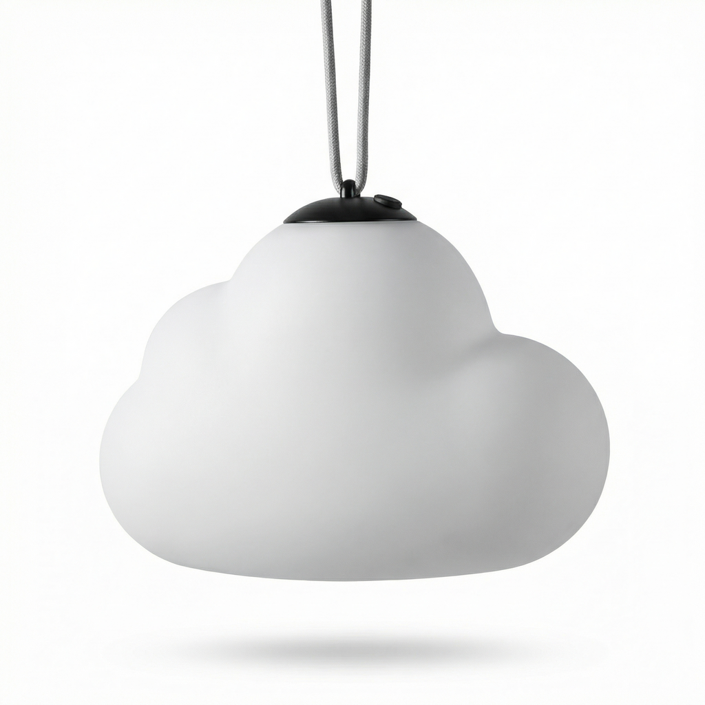 Metal and acrylic led pendant light for garden-Metacryl
