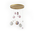 Celeste design dimmable led children's pendant light - Dringas