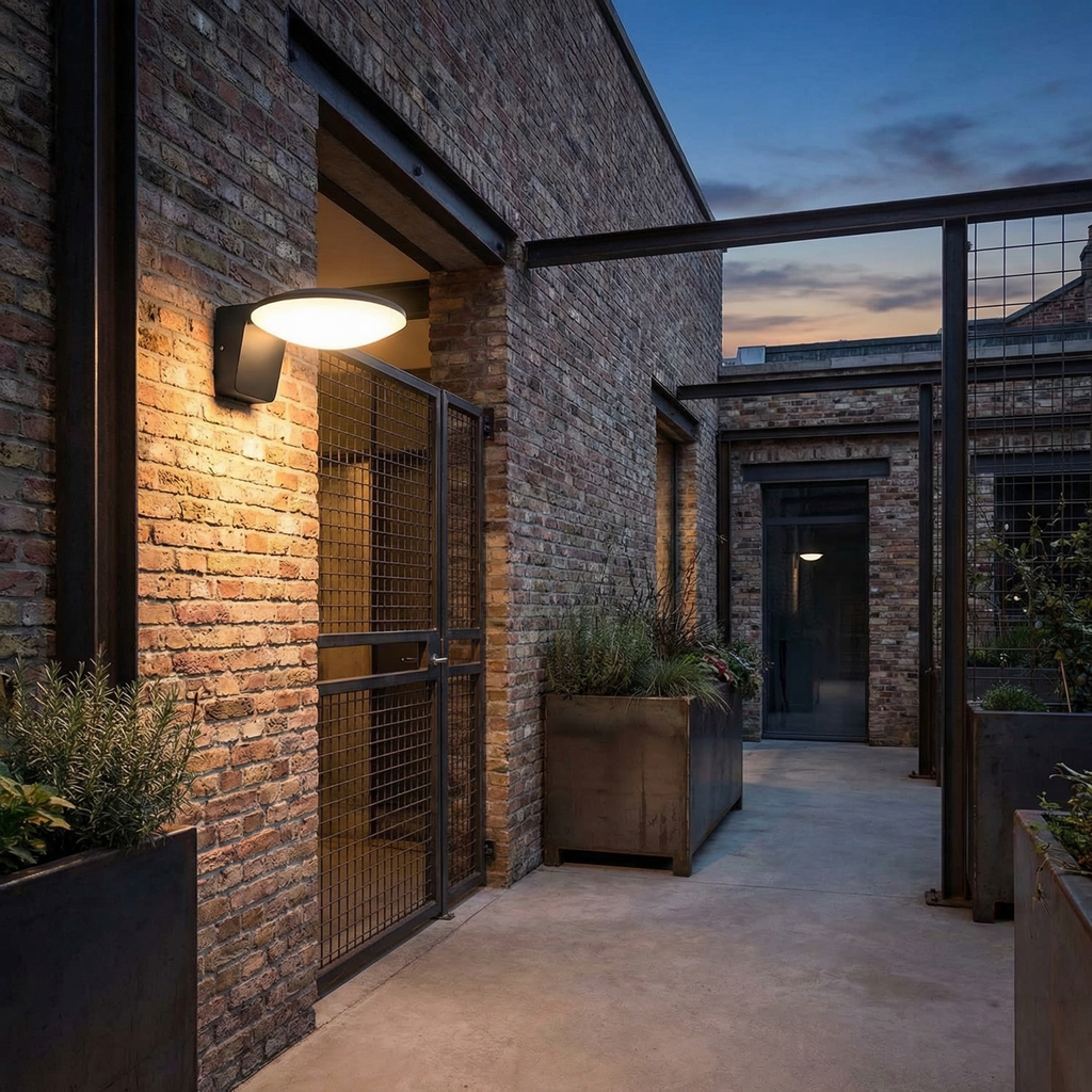 Black solar exterior wall light  Regular price-Arthemysia