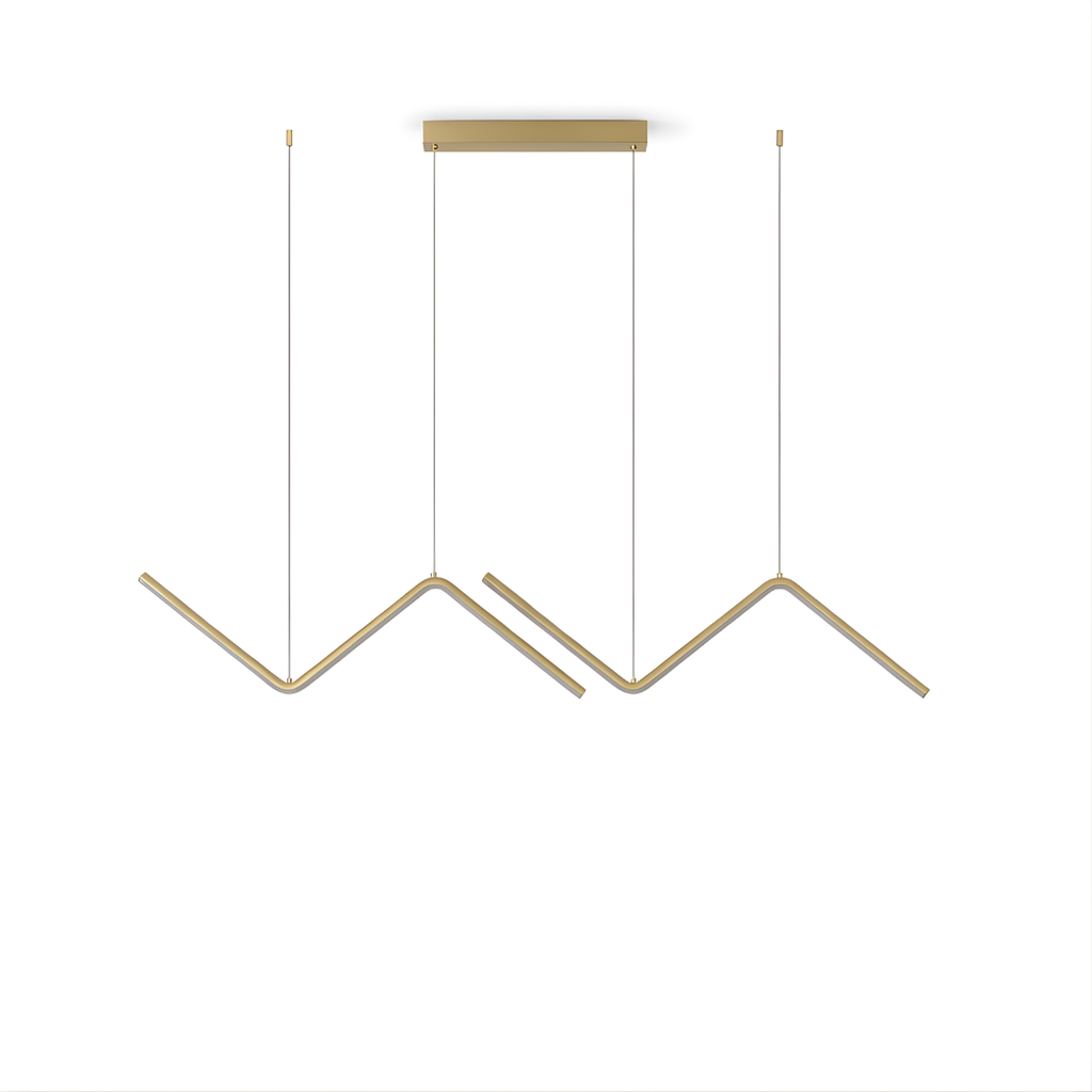 Dimmable led aluminum metal pendant light-Khira