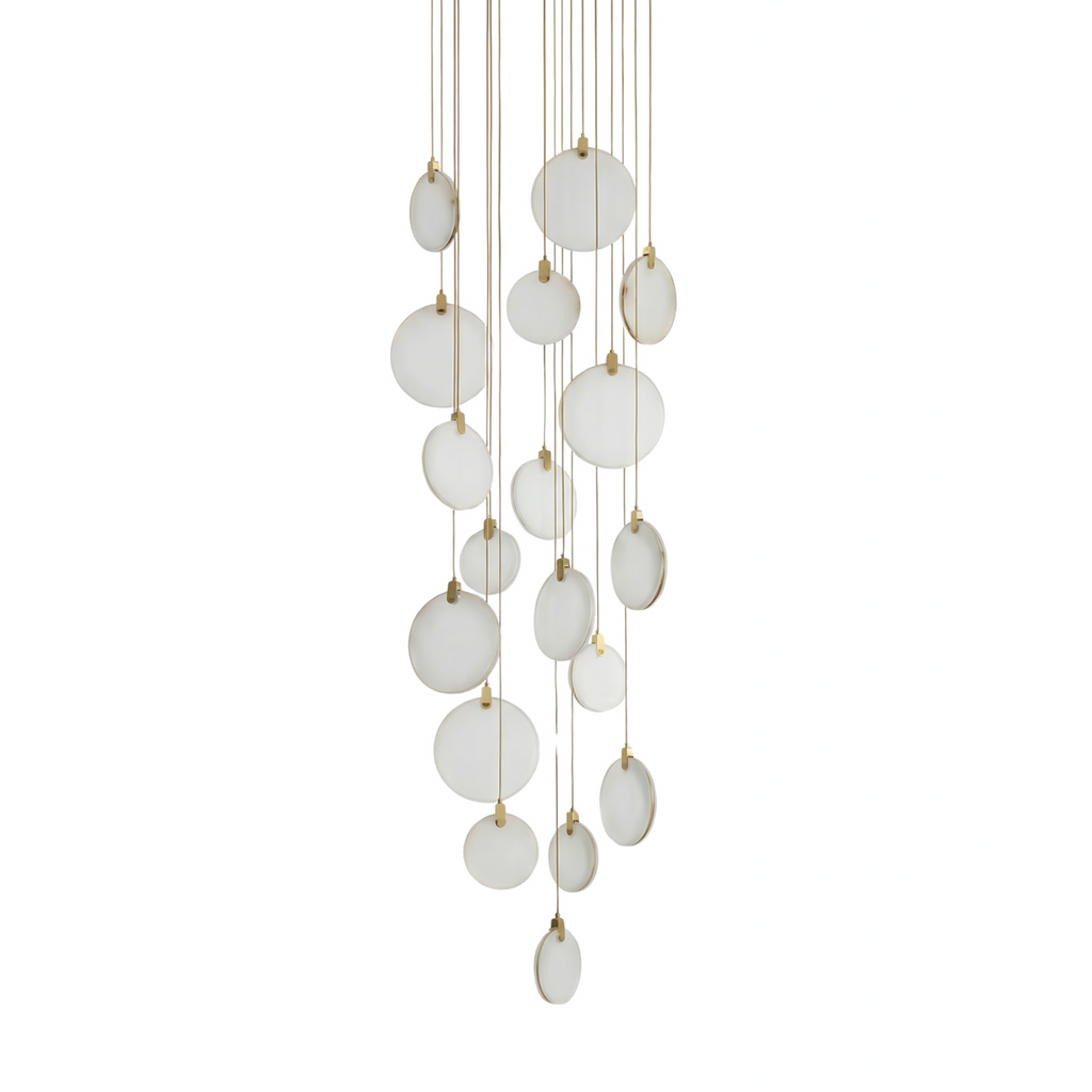 Thaliona – Modern Acrylic LED Pendant Light for Living Room