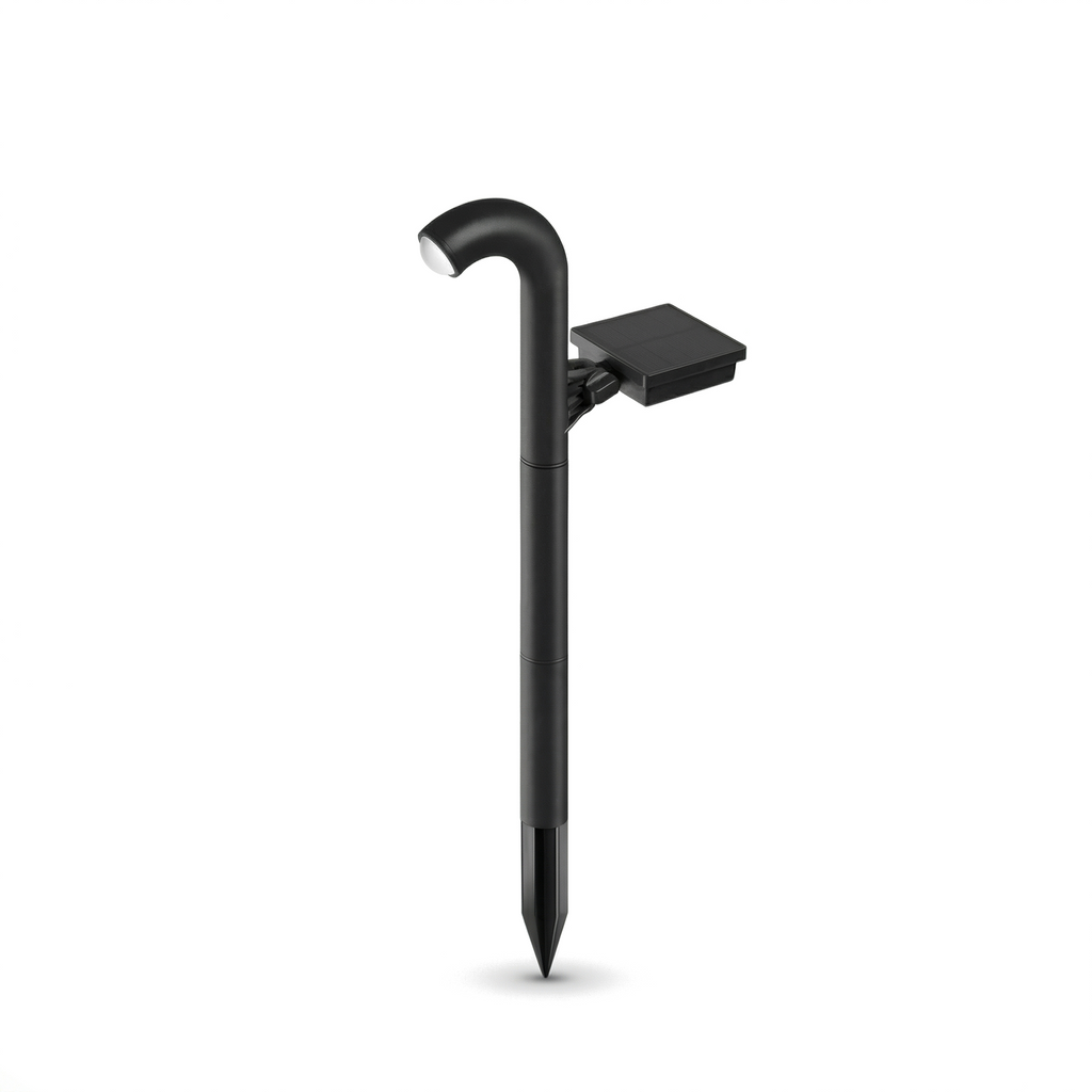 Contemporary Outdoor Solar Spotlight in ABS – Solexplosion