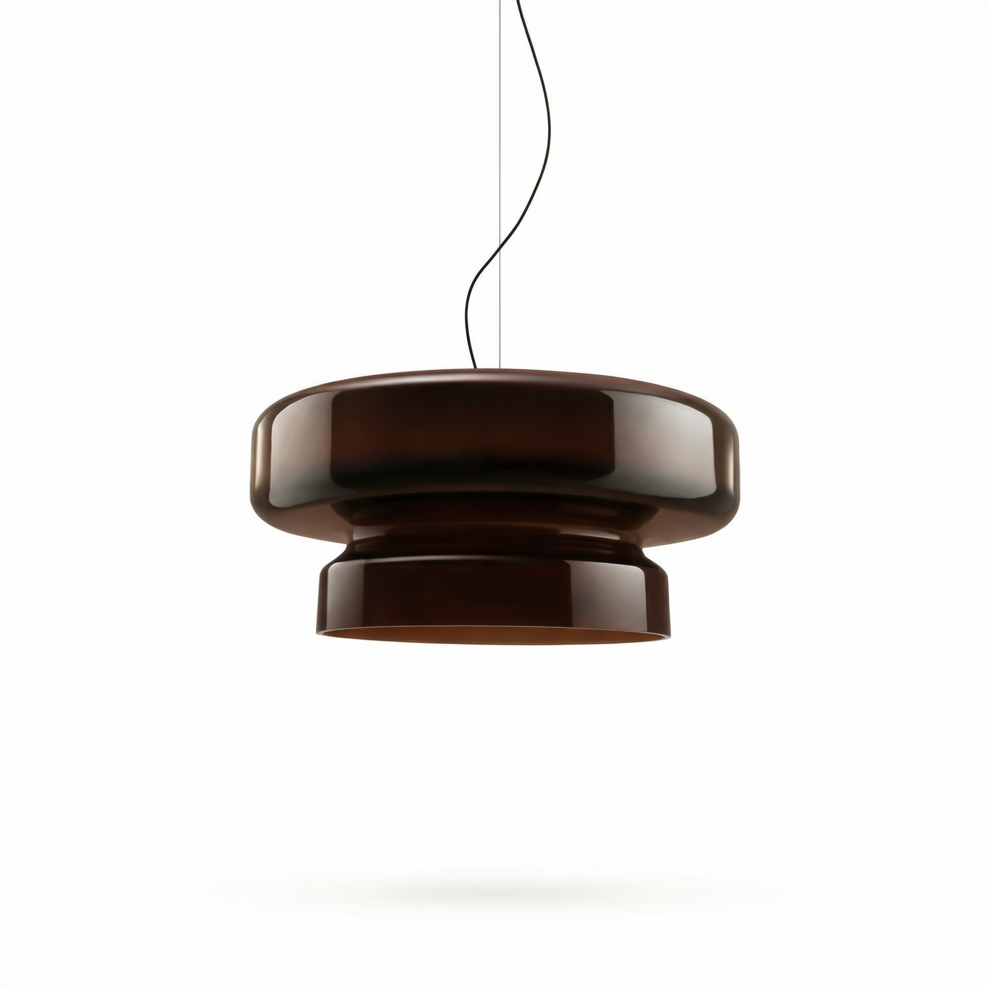 Colored glass pendant light for dining room-Armoniela