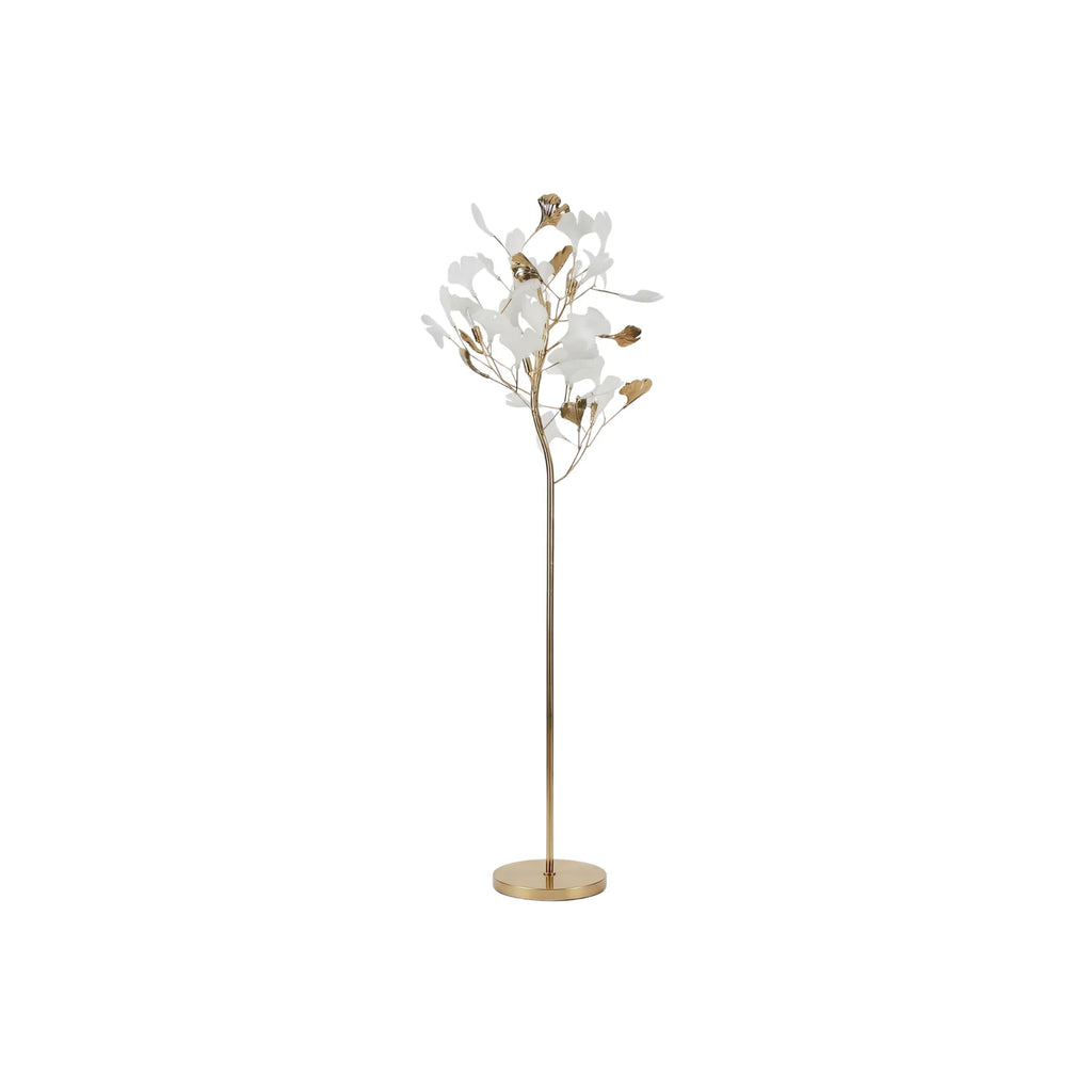 Ginkgo style metal floor lamp – Ginkova