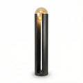 Postmodern Metal Glass LED Floor Lamp – Elara