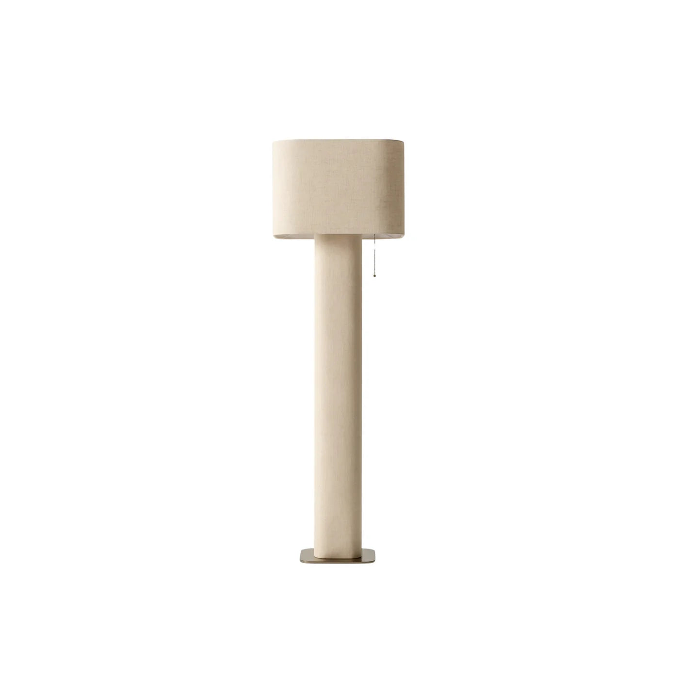 Fabric Floor Lamp & Wabi-Sabi Style Metal – Hensley