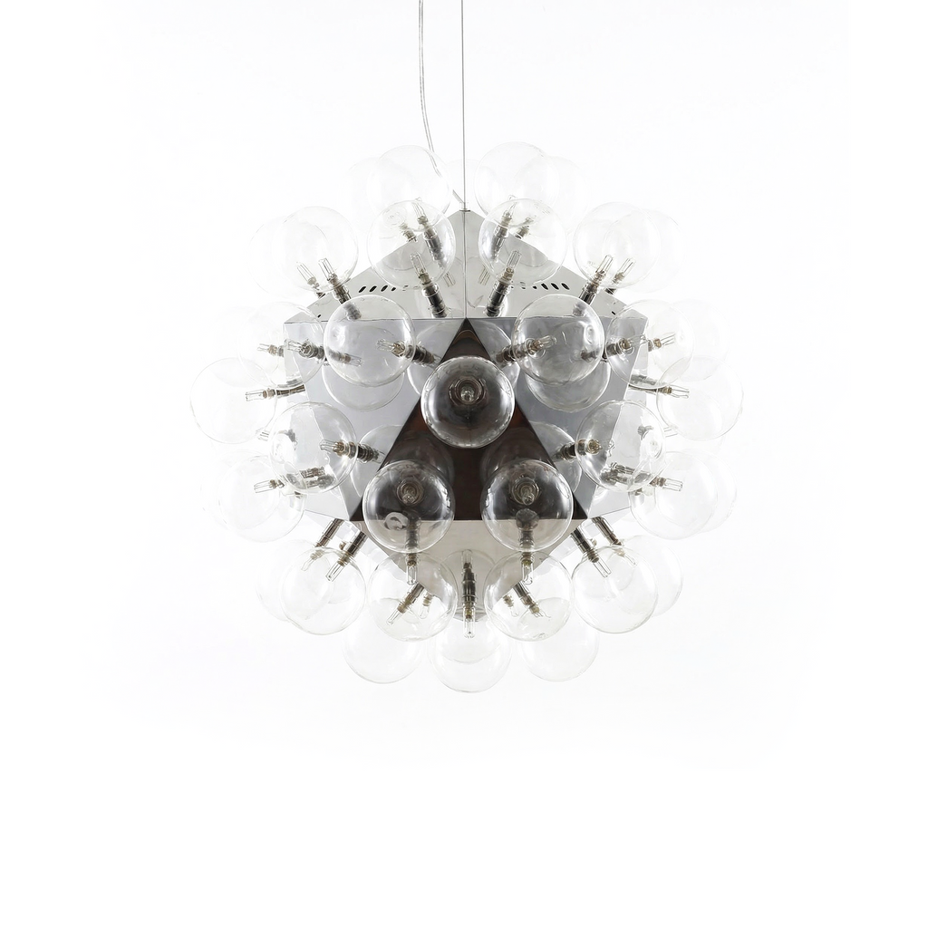 Bulle – Modern Pendant Light with Adjustable Glass Bubbles