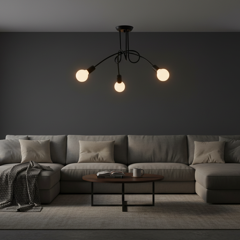 Retro waterproof outdoor wall lamp in aged iron-Antico