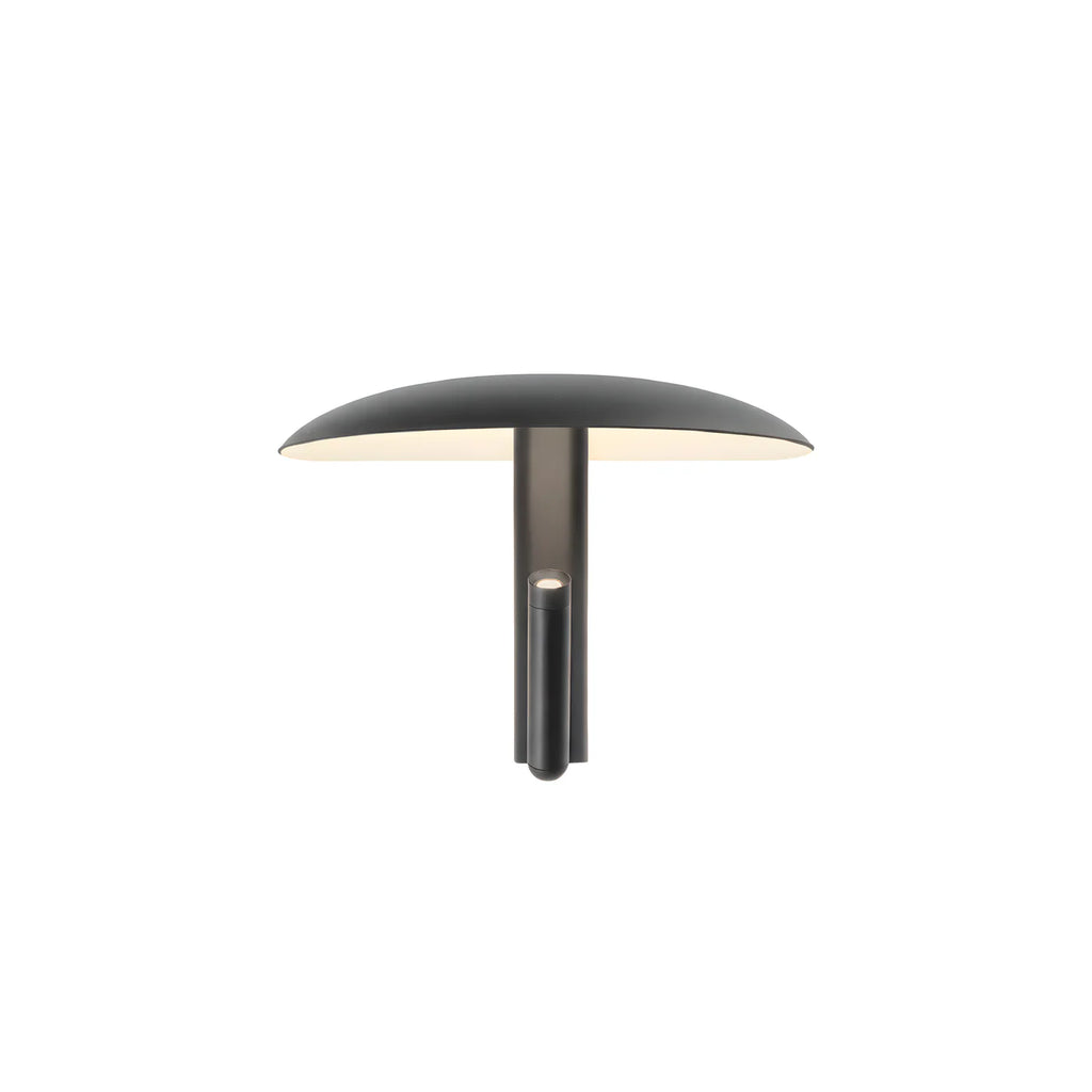 Rotating black metal wall light – Zolanire