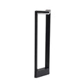 Modern garden lamp in black aluminum – Ataraxia