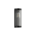 Outdoor Wall Lamp in Metal and Glass – Solaréa