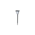 Contemporary design black metal LED outdoor lamp – Oranys