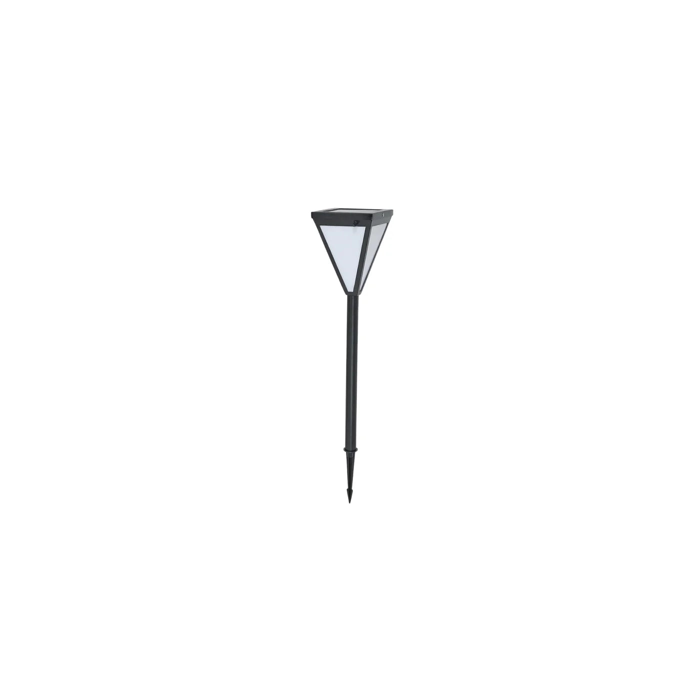 Contemporary design black metal LED outdoor lamp – Oranys