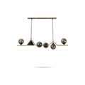 Stalio – Modern LED Glass Metal Ceiling Light