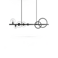 Contemporary alloy pendant light-Halura