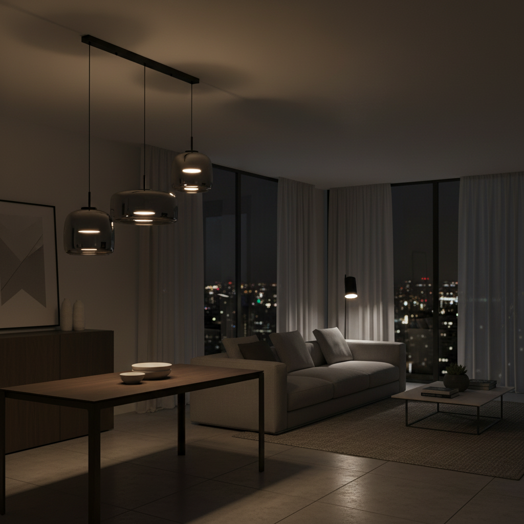 Nordic minimalist glass pendant light -Vetroesprit