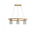 Modern japanese style wooden pendant light-Senka