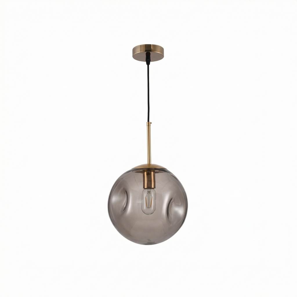 Nordic glass pendant lamp-Orbalya