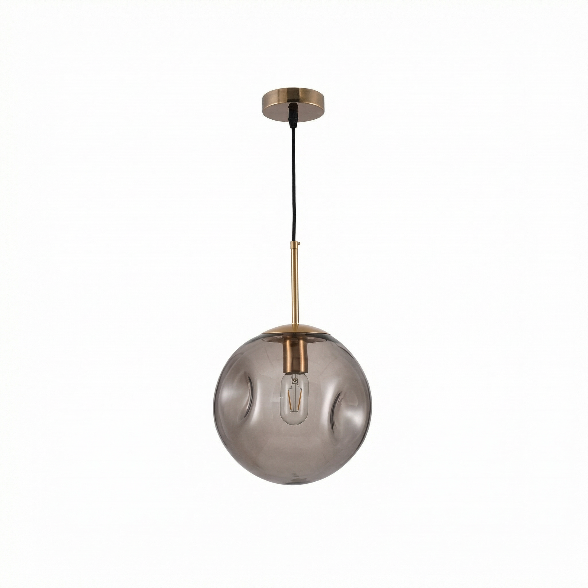 Nordic glass pendant lamp-Orbalya