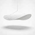 Textured tyvek suspension soothing ambiance-Lunar  Arc
